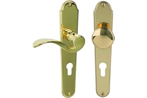 Alpertec panda-lS de porte en laiton poli pour wohnungseingangstüren pZ dIN gauche, 32212403 de r la marque haeusler-shop poignée de porte