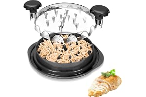 Kycklinghackare, manuell köttkvarn, kycklingkrossare, köksblandare, halkfri bas, kycklingsallad köttkvarn verktyg för grönsak