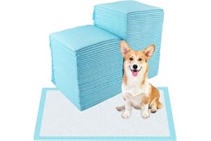 Vexillic Alaise pour Chien, 100 Pièces Tapis Absorbant Chien, 30X45cm Tapis de Propreté Chien Tapis Educateur Absorption Rapide Inférieure Imperméable Anti-Fuite