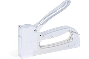 REGUR 23 Handtacker - präziser Profi-Tacker zur Befestigung von Stoffen, Polsterarbeiten, Holz-Etikettierung u.v.m.