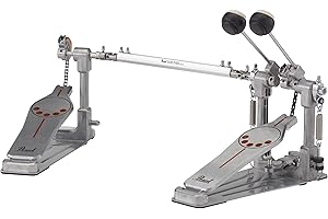 PEARL – P-932 – podwójna stopa do bębna basowego z wymienną krzywką, chrom