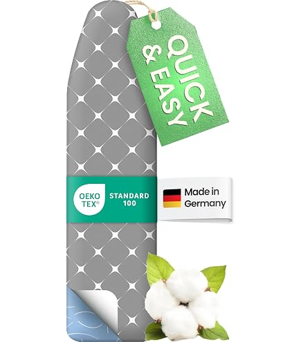 Housse De Table à Repasser Brabantia - 135 X 45 Cm + Mousse 2mm | Housse De Protection Confort