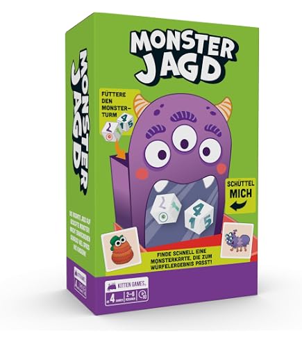 Exploding Kittens - Gioco Hopp Hopp Pollo | Per Bambini 4+ | 45 Attività Folli