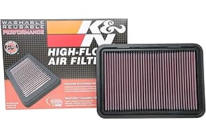 K&N Filtro de Aire de Reemplazo compatible con Suzuki Swift 1.4 2017- excl. Boosterjet Híbrido (33-3130)
