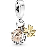 Charm de la Suerte 799157C01 mujer plata : Moda