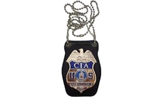 PIEL CABRERA Płyta nośna CIA (łącznie z odznaką), czarny