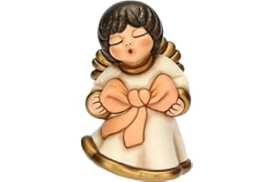 THUN - Angelo custode "Amicizia"- cernamica - Collezione Angeli - 4,9 x 4,8 x 7,6 cm