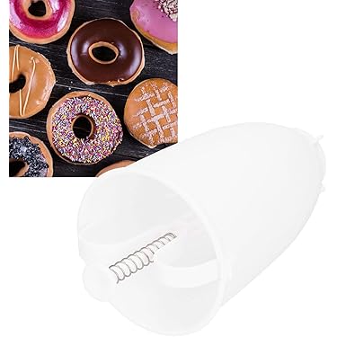 Macchina Per Ciambelle SQUADO Elettrica - 700W, 7 Fori, Piastra Antiaderente Da 30 Cm, Per Ciambelle Fatte In Casa - Foto 10