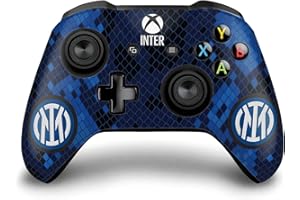 Head Case Designs Licenza Ufficiale Inter Milan Home 2021/22 Kit Crest Vinile Sticker Gaming Pelle Adesivo Compatibile con Xbox One S/X Controller