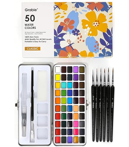 DagouColor Aquarelle Carnet Dessin, 8.5x8.5, 2 Pack, 24 Feuilles, 300GSM Papier Couleur D'eau Pressé Froid, Couverture Tissu Livre D'artiste Pour Les Artistes Débutants Adultes Enfants, Peinture DagouColor Aquarelle Carnet Dessin, 8.5x8.5, 2 Pack, 24 Feuilles, 300GSM Papier Couleur D'eau Pressé Froid, Couverture Tissu Livre D'artiste Pour Les Artistes Débutants Adultes Enfants, Peinture