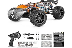 HAIBOXING RC Cars,1:18 36 KM/H High Speed Remote Control Cars for Adults Kids,2.4GHz 4WD Waterproof Off-Road Monster Truck with Two Batteries, ALL Terrain Buggy Vehicle Car Toy Gifts for Boys