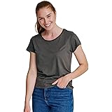DANISH ENDURANCE Maglietta in Cotone Biologico, T-Shirt a Mezze Maniche, Morbida, Premium, da Donna
