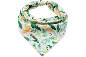 ARING PET Hund Bandana, Baumwolle Blatt Hund Bandanas Hunde Dreieck Lätzchen Halstuch für Kleine und Große Hunde und Katzen