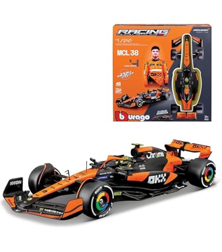 Spark 1:43 scale Diecast Model Grand Prix Car compatible with Red
