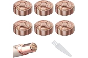 ‎POWEKA Ersatzköpfe Kompatible mit Finishing Touch Flawless Generación 2 Elektrorasierer für Lippen Kinn Wangen und Stifte da Poweka (6 Stück)