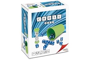 Cayro - Dadi Incrociati - Agilità Mentale - + 7 - Gioco da Tavolo - Bambini e Adulti - Forma Parole con i Dadi in Meno Tempo - per più di 2 Giocatori