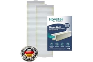 Hooster 1 Filter SET G4 + F7 passend für Vaillant RecoVAIR VAR 260/4 (E) und 360/4 (E)
