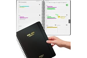 MILULA STUDIOS Agenda Scolaire 2026 A5 – Planificateur Semainier Vue Semaine Étudiant Enseignant Université Cahier de Notes Journalier Juillet 2025 à Décembre 2026 Organisation Travail Études Vie Quotidienne