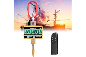 Yontwe Pesante Bilancia elettronica 2000 kg Bilancia sospesa industriale per impieghi gravosi Bilancia da gru digitale ricaricabile Super Clear Bilancia elettronica a gancio 2T ad alta precisione