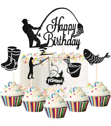 topper per torta nuziale stile pesca divertente Si... – Grandado