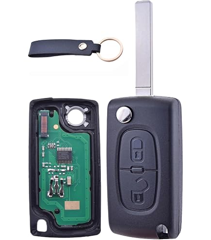 Clé électronique vierge compatible PEUGEOT 107 207 307 - Auto