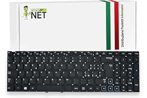 NEW NET NewNet Keyboards - Tastiera Italiana Compatibile per Notebook Samsung NP300V5A NP300E5V NP300E5A-A0AIT NP300E5C NP300E5X 300 Series 300E5A 300E5C 300V5A 305E7A