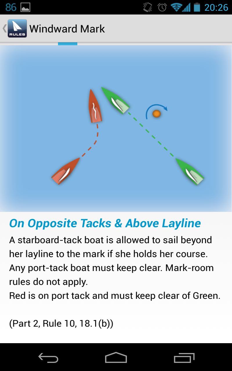 Sailing Rules Guide Amazon.co.uk Appstore for Android