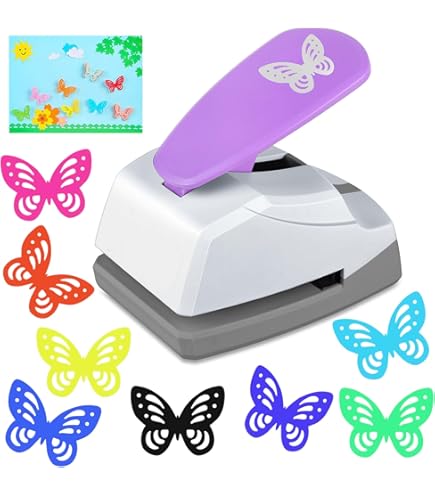 Vaessen Creative Motivpons Jumbo vlinder 5, 40,3 x 30,2 mm, metaal, paars Vaessen Creative Motivpons Jumbo vlinder 5, 40,3 x 30,2 mm, metaal, paars