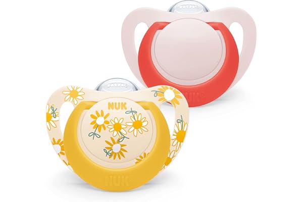 NUK Star-babynapp | 18–36 månader | BPA-fria silikonnappar