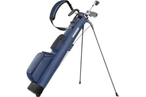 RIOROO Sac de Golf avec Sangle Sac de Golf Séparateur à 2 Voies 3 Poches Sac de Transport de Golf léger et Facile à Transporter pour Le Practice, Le par 3 et Les Parcours Exécutifs