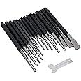 US PRO b2071 16pc Punch & Chisel Set, Black