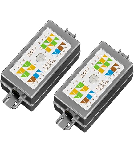 Produktbild von DeleyCON 0,5m Cat6 Patchkabel Verlängerung Für Ethernet LAN Netzwerkkabel Internetkabel - RJ45 Stecker Auf RJ45 Buchse S/FTP PiMF 250 MHz Kupfer - Schwarz