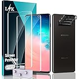 LϟK 5 Pack Protector de Pantalla para Samsung Galaxy S10 con 2 Pack HD Película de TPU y 3 Pack Protector de Lente de Cámara 
