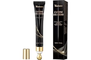 TIEPETLY Crema Contorno Occhi Caffeina, Contorno Occhi Antirughe, Rimuovi le Occhiaie, Idratante per Donna e Uomo, 20g (white, 20g)