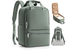 bergsalz Reiserucksack Damen Ryanair Handgepäck 40x20x25 Rucksack Handgepäck Flugzeug Rucksack 40x20x25 Damen Herren Wasserdicht Grün