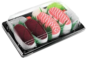 Rainbow Socks - Femmes Hommes - Sushi Chaussettes Tamago Oshinko Maki - 2 Paires