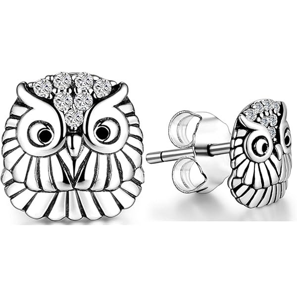 Orecchini A Bottone Bradipo Carino In Argento Sterling 925 | Ipoallergenici Per Donne E Ragazze - Foto 2