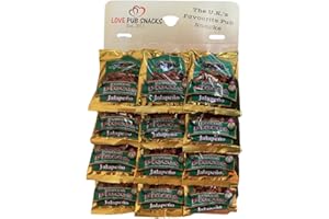 Love Pub Snacks Pretzel Pieces Jalapeno Flavour - Pub Card 12x50g