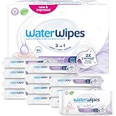 WaterWipes Sensitive+ Soothing Clean Wipes, 12 Pack | 720 3-in-1 wipes clean, protect and soothe with botanical extract; hypo