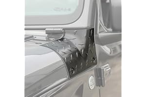 Savadicar Cowl Body Armor Outer Cowl Copre paraspigoli per 2018 2019 2020 2021-Current Jeep Wrangler JL JLU & Jeep Gladiator JT 2/4 porte, accessori esterni, nero testurizzato, coppia