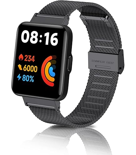 Cinturini Silicone Per Xiaomi Redmi Watch 2 Lite E POCO Watch - 2 Pezzi, Regolabili, Impermeabili - Ricambio Sportivo