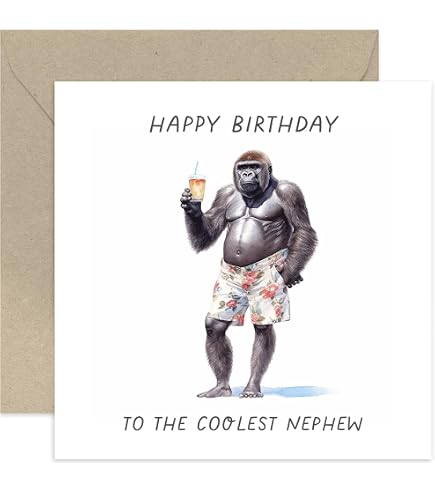 Old English Co. Lustige Geburtstagskarte – 'Birthdays Are Good For You', Goldfolie, Blanko-Innenseite