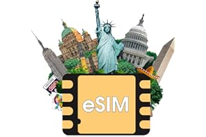 MEWFI USA eSIM (USA, Mexiko, Kanada universal), unbegrenzte Internet-Daten, T-Mobile SIM, unbegrenzte Geschwindigkeit US Prepaid-Karte, unbegrenzte Ortsgespräche und lokale Texte. (10 Tage)