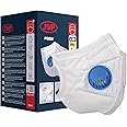 JSP Safety Disposable Vertical Fold Flatmask FFP2V (F622) Box of 30 (BGW170-000-S00), one size