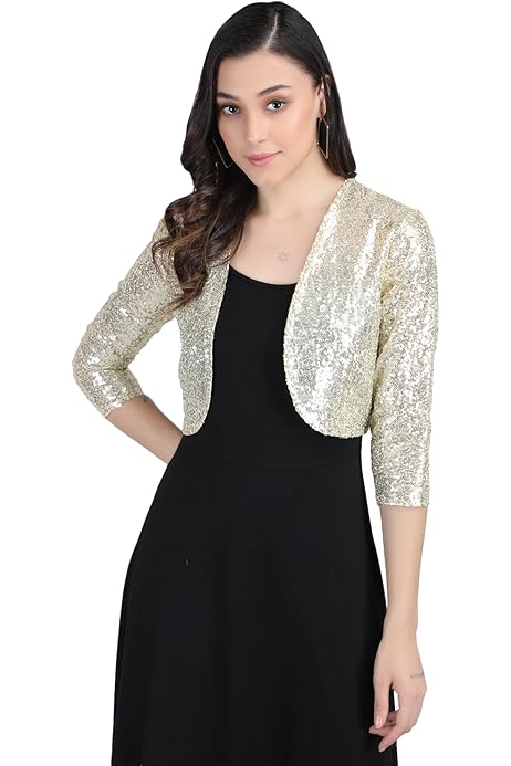 Amazon Black Sequin Suit Womens Ladies Jackets Sequin Bomber