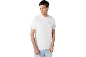 Calvin Klein SS 30s EU Left Chest Logo Tee Lv04rd865g Magliette grafiche Unisex - Adulto