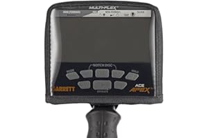 SLY LYNX Cover for Garrett ACE Apex Metal Detector (Black)