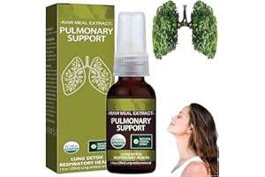 ASHOPFUN Fivfivgo Spray herbal natural para apoyo pulmonar y respiratorio, spray pulmonar de limpieza herbal, esencia herbal para la salud pulmonar, apoyo respiratorio y alivio de moco para respirar fácilmente