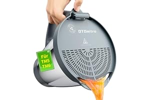 OTOmitra Colador para Thermomix TM6 TM5, colador de pasta sin BPA, ayuda para verter accesorios Thermomix, colador para verduras y frutas, plato de pesaje, colador de verduras, apto para lavavajillas