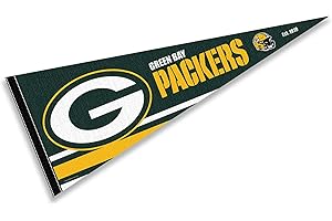 WinCraft Green Bay Packers Large Pennant Flag